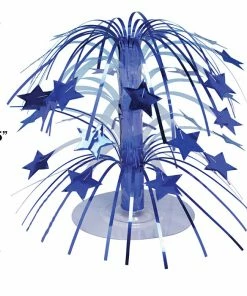 Creative Converting General Decorations Blue Stars Mini Cascade Centerpiece (6/case)
