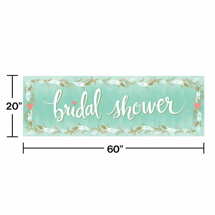Creative Converting Mint To Be Giant Party Banner (6/case)