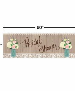 Creative Converting Rustic Wedding Giant Party Banner (6/case)