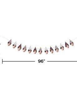 Creative Converting Rainbow Foil Birthday Custom Photo Banner Birthday (Case Pack Of 12)