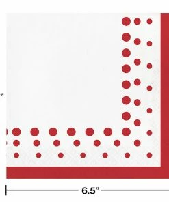 Creative Converting Sparkle And Shine Ruby Lunch Napkins (192/case)