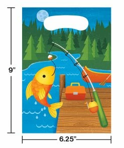 Creative Converting Camp Out Loot Bag (Case Pack Of 96) Kids Birthday Party Themes