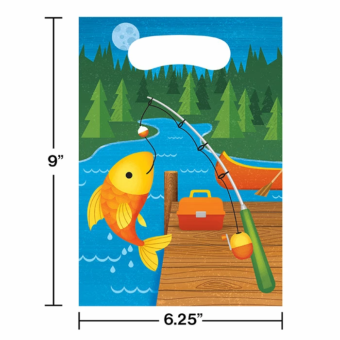 Creative Converting Camp Out Loot Bag (Case Pack Of 96) Kids Birthday Party Themes