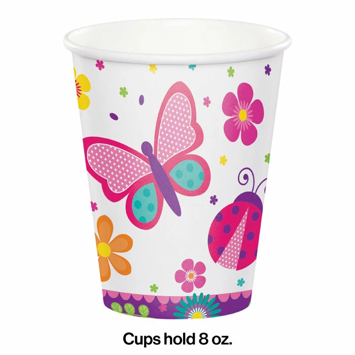 Creative Converting Butterfly Garden Paper Cups 96 Ct Kids Birthday Party Themes