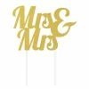 Creative Converting Mrs. And Mrs. Cake Toppers 12 Ct Bridal And Wedding