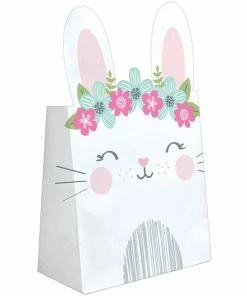 Creative Converting Birthday Bunny Favor Bags (96/Case) 1st Birthday Party Themes