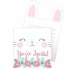 Creative Converting Birthday Bunny Pop-Up Invitations (48/Case)