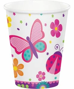 Creative Converting Butterfly Garden Paper Cups 96 Ct Kids Birthday Party Themes