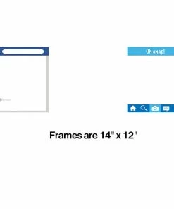 Creative Converting General Decorations Social Snaps Photo Frames (18/case)
