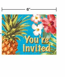 Creative Converting Aloha Invitation (48/case)