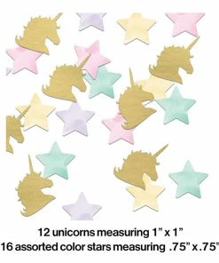 Creative Converting Unicorn Sparkle Confetti (12/Case)
