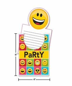 Creative Converting Show Your Emojions Invitation Pop-Up (48/case)