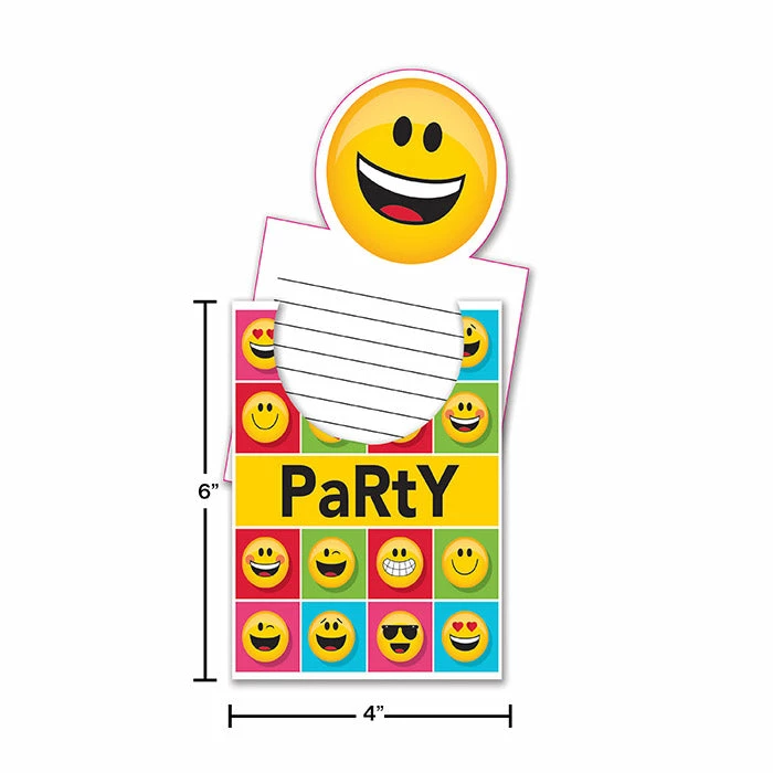 Creative Converting Show Your Emojions Invitation Pop-Up (48/case)