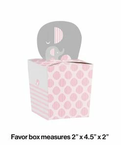 Creative Converting Little Peanut Girl Favor Box (48/case)
