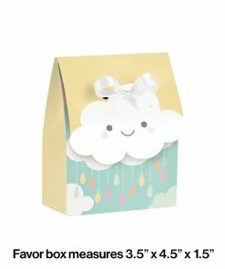 Creative Converting Sunshine Baby Shower Favor Bag W/Ribbon (Case Pack Of 72)